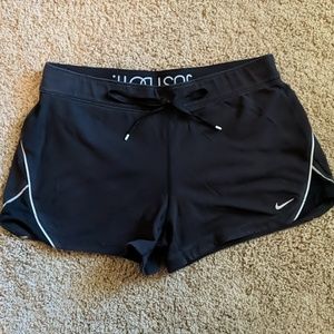 Nike dri-fit black shorts